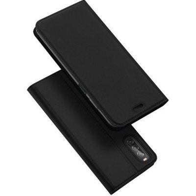 Púzdro DUX Peňaženkové Sony Xperia 10 II čierne