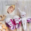 Fotoalbum 10x15 pre 500 fotiek Bunny ružový