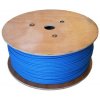 DATACOM F/FTP drát CAT6A LSOH,Eca 300m, plášť modrý (12153)