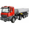 Amewi Mercedes-Benz Arocs Tipper Semi-Trailer Truck 4x4 1/14 RTR red