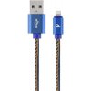 Cablexpert CC-USB2J-AMLM-1M-BL Lightning, modrý