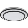 Rabalux 2130 LED stropné svietidlo Lupita 1x40W | 2700lm | 3000-6500K- stmievateľné, časovač, pamäťová funkcia, nočné osvetlenie, diaľkové ovládanie, čierna, biela
