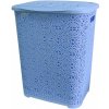 MEGA PLAST Mega Plast, Koš na prádlo MONAKO, 57 x 45 x 38 cm, světle modrý