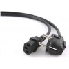 PremiumCord kpsp3 napájecí kabel 240V, 3m CEE7 pravoúhlý/IEC C13