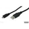 PremiumCord Kábel micro USB, A-B 2m ku2m2f