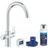 Grohe - Set drezovej batérie StartCurve s filtráciou, chróm 30593000ROZ2