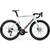 MERIDA REACTO 6000 perleťovo biely/modrý(Team) 2025 Veľkosť rámu: L na výšku postavy 184-188 cm