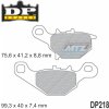 Brzdové doštičky DP218 - DP BRAKES zmes Premium Sinter OEM