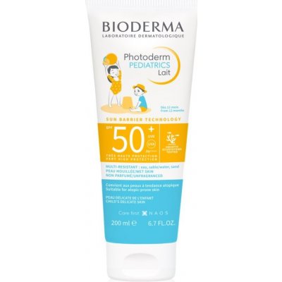 Bioderma Photoderm Pediatrics opaľovacie mlieko pre deti 200 ml