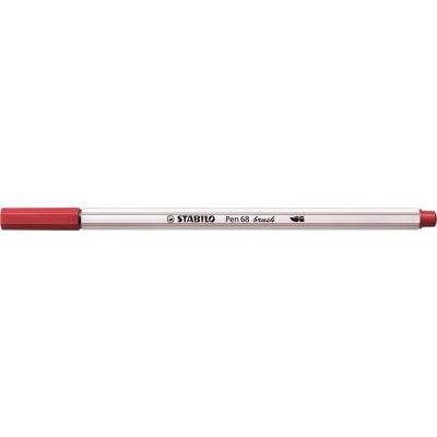Stabilo Pen 68 brush červená
