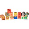 Vilac Drevené zvukové kocky - Farma