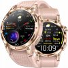 Smart hodinky JG Smart JGR Active Pro GPS Dámske Smart Watch zlaté