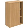 Hobis Policová skrinka Strong L, 80x115,2x40 cm, dub/dub