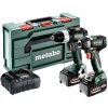 Metabo Náradie - 18V AKU súprava vŕtacieho skrutkovača a rázového uťahovača, 2x aku 5,2 Ah LiPower, nabíjačka 685203000