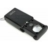 Verk 09006 Vrecková lupa s LED osvetlením 30x 60x