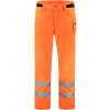 RWS pracovné nohavice unisex Work Pants T65 fluorescenčná oranžová