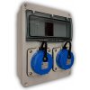 43518.20000M IP65 zásuvková kombinácia osadená ELEKTRIUM