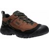 Keen Targhee IV WP M bison/black pánské nízké nepromokavé kožené trekové boty 44 a 1/2 EUR