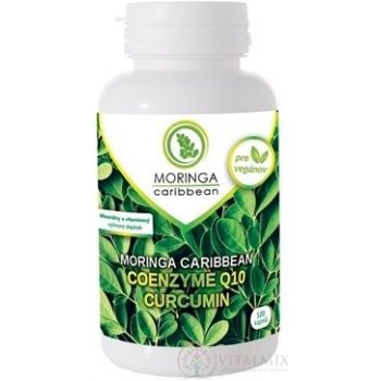 Moringa Caribbean Coenzyme Q10 & Curcumin 120 kapsúl