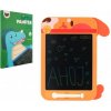 Teddies Tabuľka LCD kresliaci plast 19,5x29cm oranžová