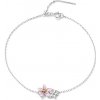 For Silver Náramok Ružový Kvet - Striebro 925