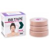 BB Tape Face - tejp na tvár, 5m x 1,7 cm, farba: béžová, 3 ks