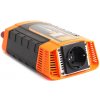 Měnič napětí Carspa PID400-12 12V/230V+USB 400W, modifikovaná sinus, digitální display, vhodný do auta (náhr. za PI400)