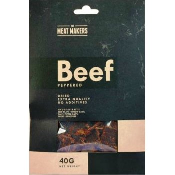 Meat Makers Beef Jerky sušené hovězí maso pepř 40g