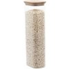 Pebbly Dóza na potraviny PKV-070 sklo bambus 2,6 l