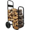 Vozík na palivové drevo, 52 x 57 x 107/73 cm