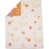 Detská bavlnená deka DF Zvieratká 100x75 100x75 cm