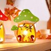 Die moderne Hausfrau Die moderne Hausfrau LED dekorácie Hríb, zelená