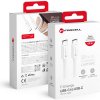Kábel Forcell F-Energy C338 Cable Type C to Type C Pd Qc4.0 3A 60W 2 M White