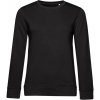B&C Mikina B&C Inspire Crew Neck, dámská COT01W32Bu3301-black pure S Černá pure