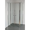ARTTEC SALOON D 18 - Sprchový kút hrozno - 96-101 x 76,5 - 78 x 195 cm XSAL0097