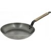 Panvica na vyprážanie MINERAL B BOIS 28 cm, drevená rukoväť, de Buyer
