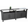 PENTA CZ s.r.o. Grilovací stolík Keter UNITY Chef 415l, grafit