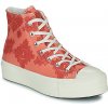 Converse Členkové tenisky Chuck Taylor All Star Lift Festival Broderie Hi Oranžová