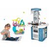 Set kuchynka s technickým vybavením Tech Edition Smoby elektronická s domčekom pre mačičku so šmykľavkou a hojdačkou