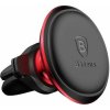 Baseus Car Mount Magnetic Car Phone Holder 360 Degree with Cable clip, Black/ Red (C40141201913-00)