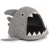 Zeller Domek pro kočku pelíšek Shark plstěný 45 x 38 x 32 cm