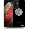 Picasee silikónový čierny obal pre Samsung Galaxy S21 Ultra 5G G998B - Moon Minimal