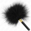 Kink - Black Gold Metal Tickle Feathers 18 cm