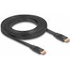Delock HDMI prepojovací kábel Zástrčka HDMI-A 3 m čierna 81003 8K UHD, pozlátené kontakty, eARC HDMI kábel; 81003