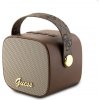 Guess Mini Bluetooth Speaker PU 4G Strap, hnedý 57983116763