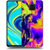 Picasee silikónový čierny obal pre Xiaomi Redmi Note 9S - Burn