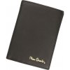 Pierre Cardin TILAK28 330 RFID čierna pánska kožená peňaženka 9,5 x 13,3 cm