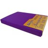 Brotex Jersey plachta na posteľ tmavofialová, 100 × 200 cm