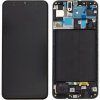 LCD displej + Dotykové sklo + Rám Samsung Galaxy A50 A505 Black Originál