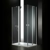 AQUATEK GLASS R34 120 x 90cm sprchový kút obdĺžnikový, profil chróm - sklo číre (62)